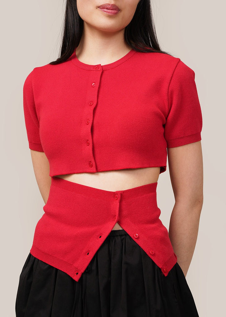 Red Bustier Top -  Canada