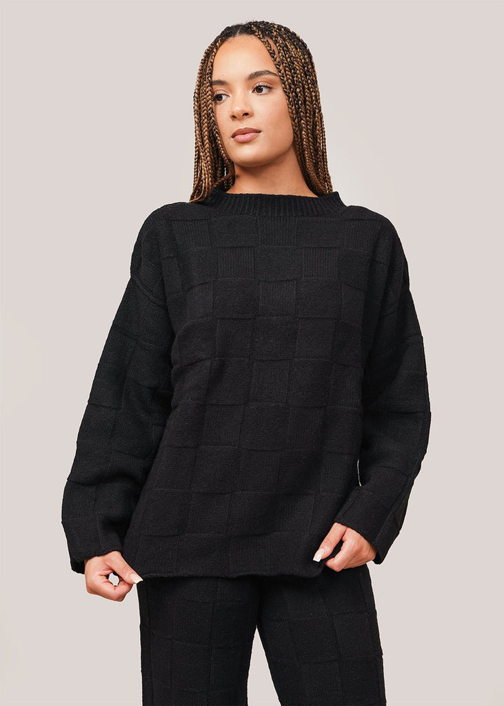 Baserange Black Konak Sweater - New Classics Studios Sustainable Ethical Fashion Canada