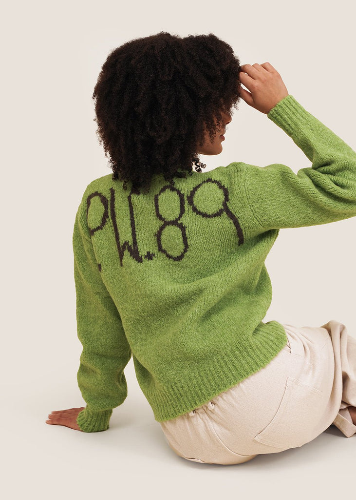 Ben Trobat Sweater in Green by PALOMA WOOL – New Classics Studios