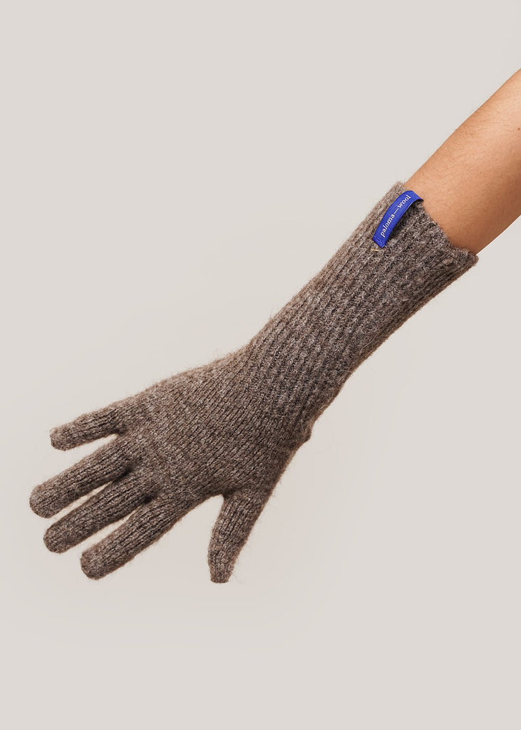 Paloma Wool Taupe Grey Peter Gloves - New Classics Studios Sustainable Ethical Fashion Canada