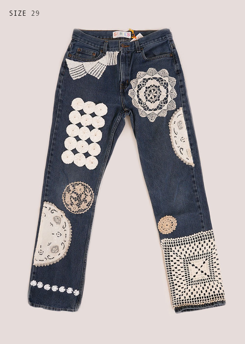 THE SERIES Doily Denim Pants - New Classics Studios Sustainable Ethical Fashion Canada