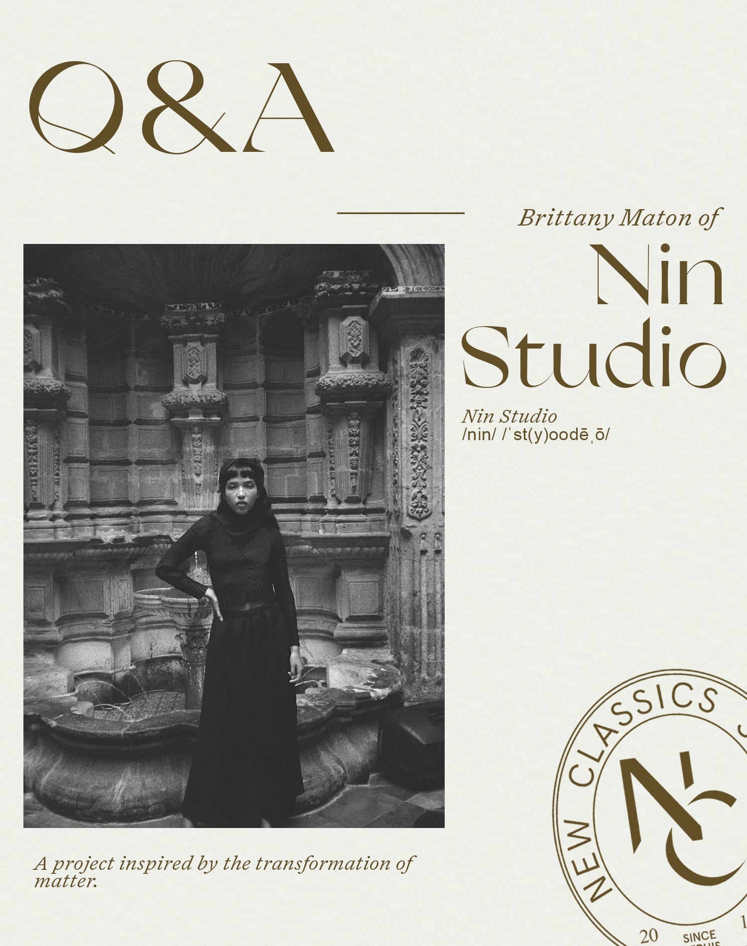 Q&A • Brittany Maton of Nin Studio