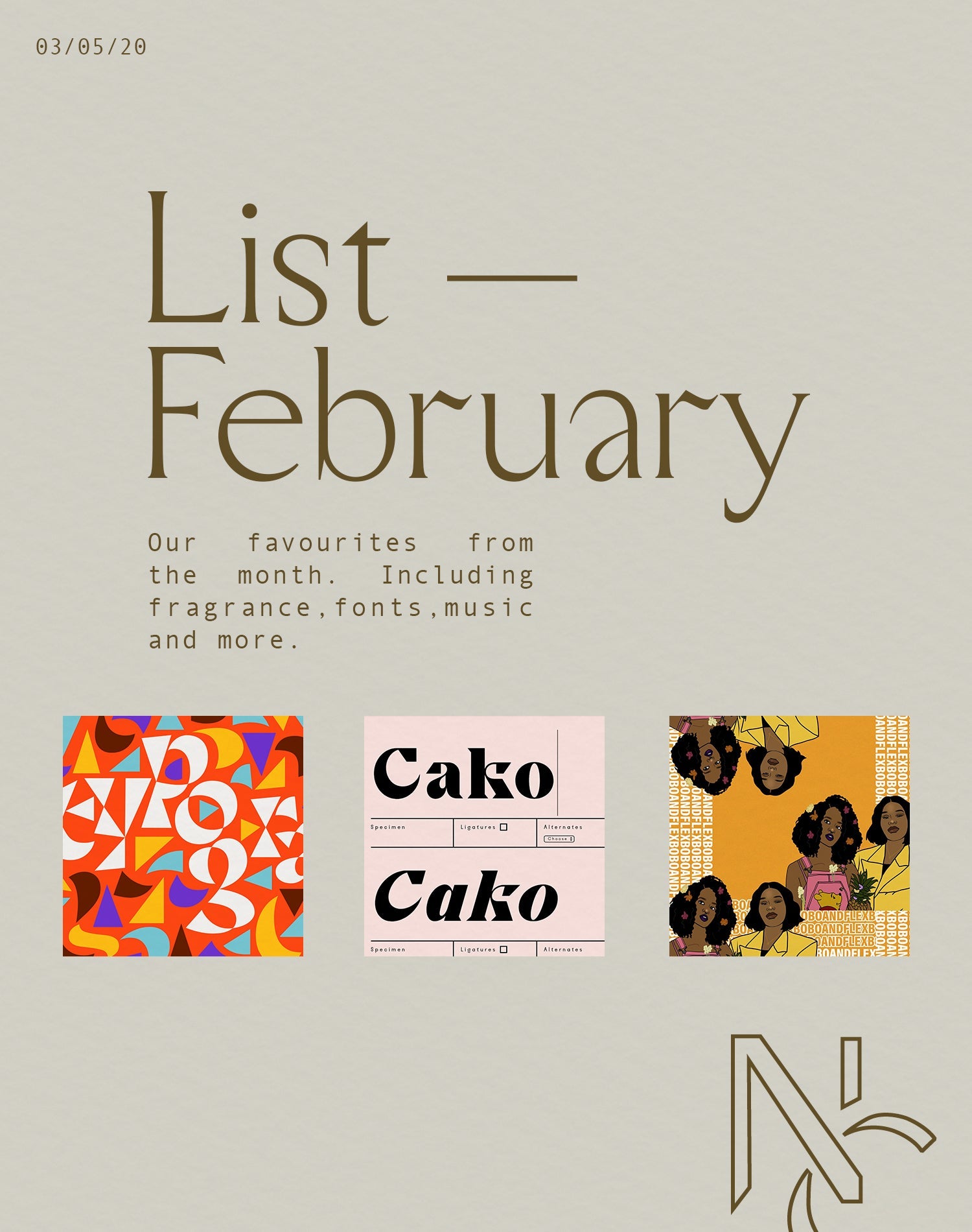 The List • February