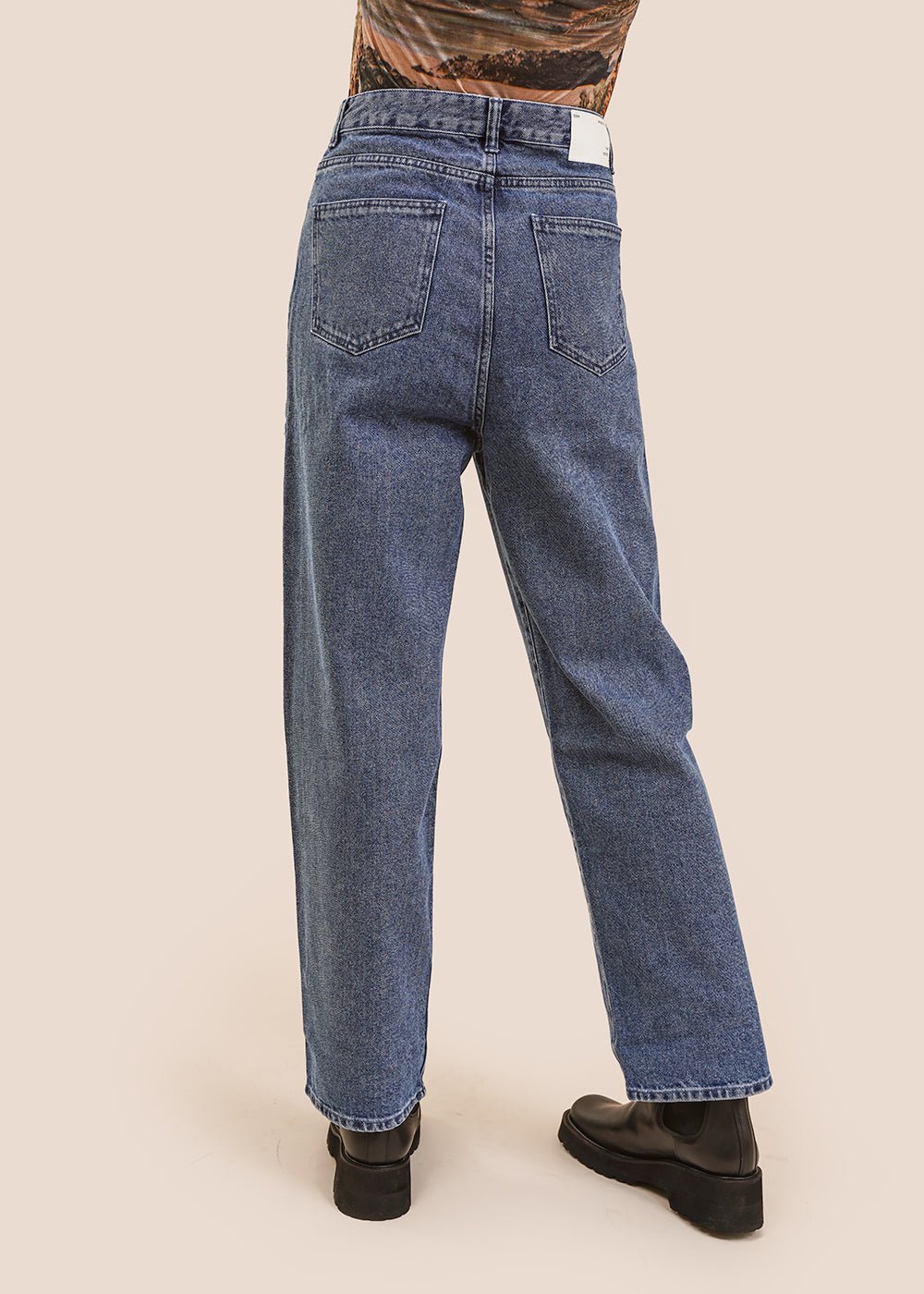 AMOMENTO Wide Fit Denim - New Classics Studios Sustainable Ethical Fashion Canada