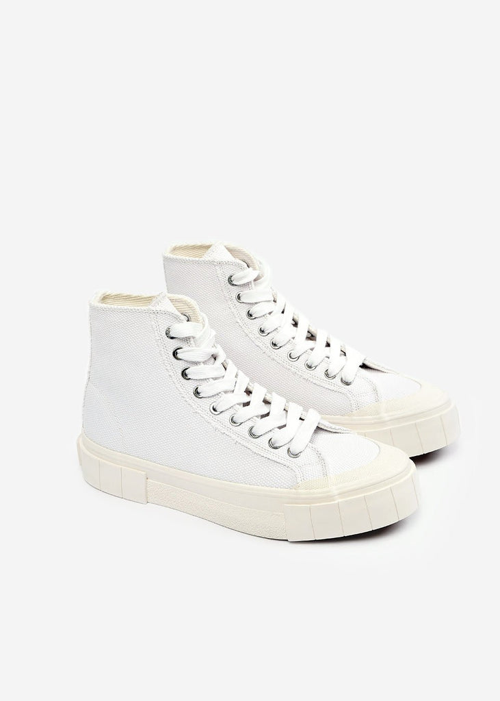 GOOD NEWS White Juice Sneakers - New Classics Studios Sustainable Ethical Fashion Canada