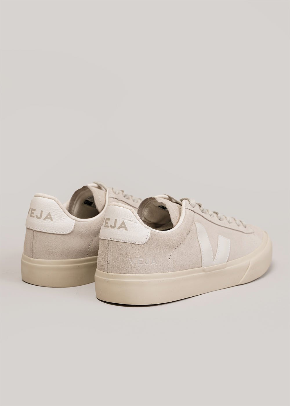 Veja Natural White Campo Sneakers - New Classics Studios Sustainable Ethical Fashion Canada