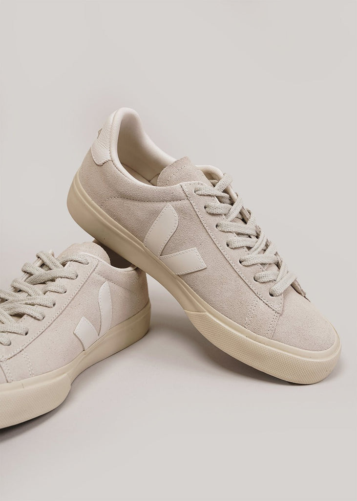 Veja Natural White Campo Sneakers - New Classics Studios Sustainable Ethical Fashion Canada