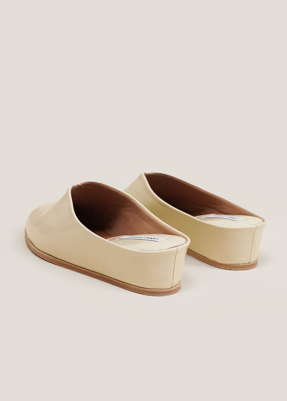 About Arianne Bianco Bao Walk Mules - New Classics Studios Sustainable Ethical Fashion Canada