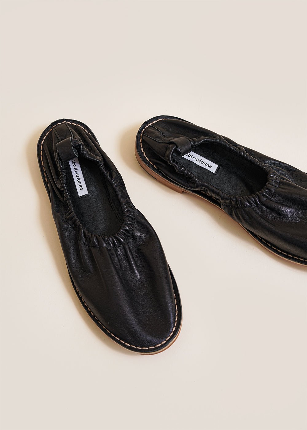 About Arianne Black Moi Glove Flats - New Classics Studios Sustainable Ethical Fashion Canada
