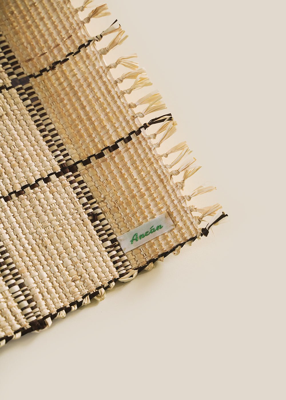 Ancán Grid Woven Placemats - New Classics Studios Sustainable Ethical Fashion Canada
