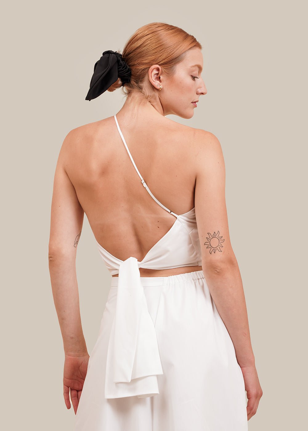 Angie Bauer White Corsica Top - New Classics Studios Sustainable Ethical Fashion Canada