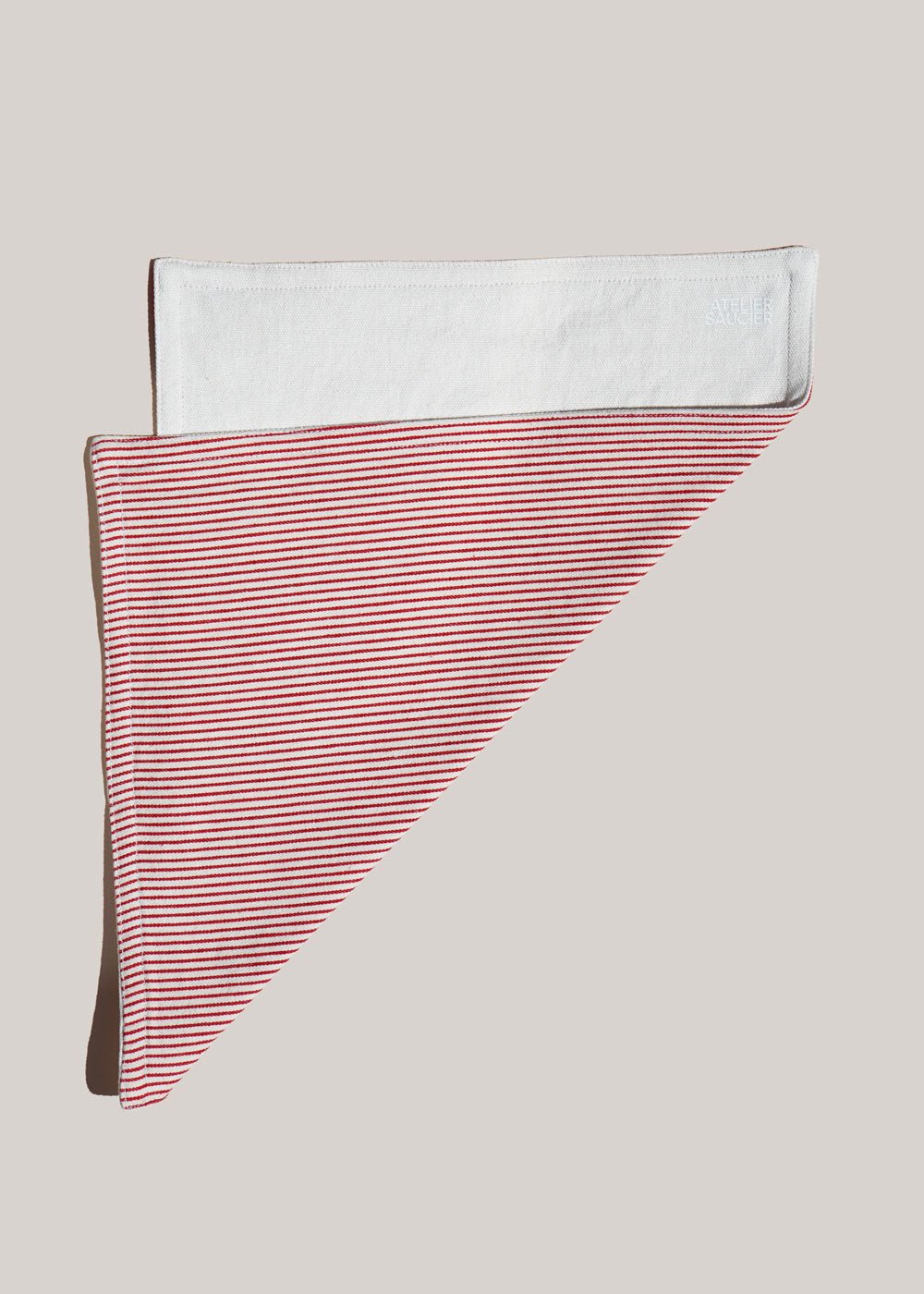 ATELIER SAUCIER Candy Stripe Placemat - New Classics Studios Sustainable Ethical Fashion Canada