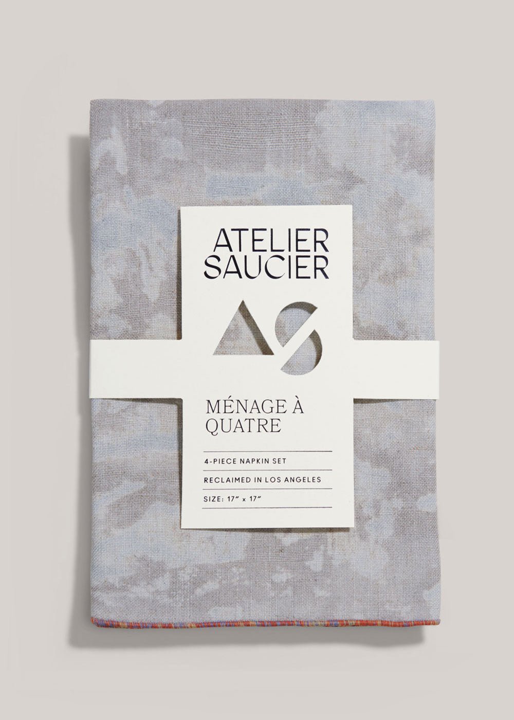 ATELIER SAUCIER Sunrise Linen Napkin Set - New Classics Studios Sustainable Ethical Fashion Canada