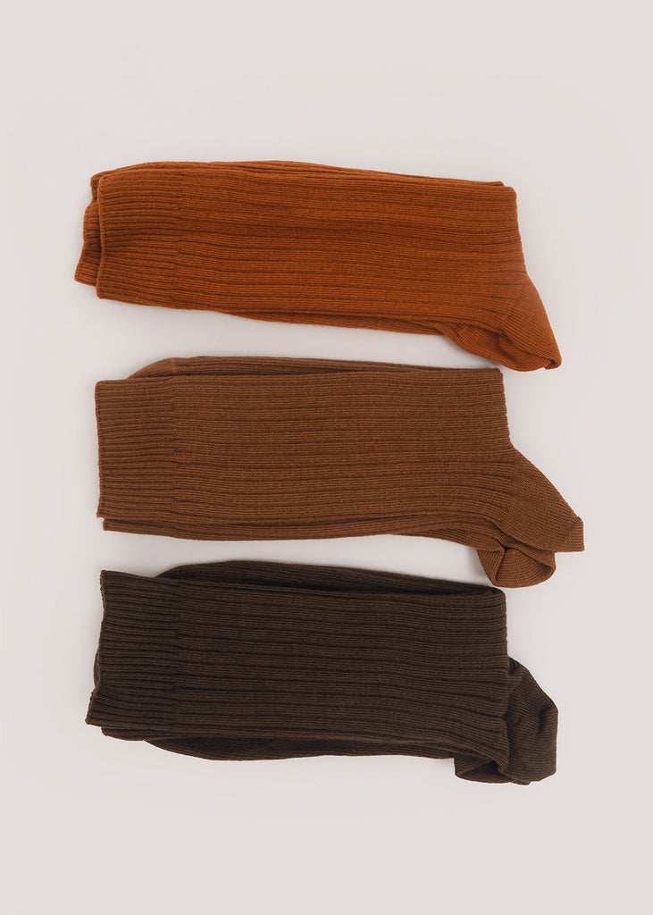 Baserange 3-Pack Socks (Combo 1) - New Classics Studios Sustainable Ethical Fashion Canada