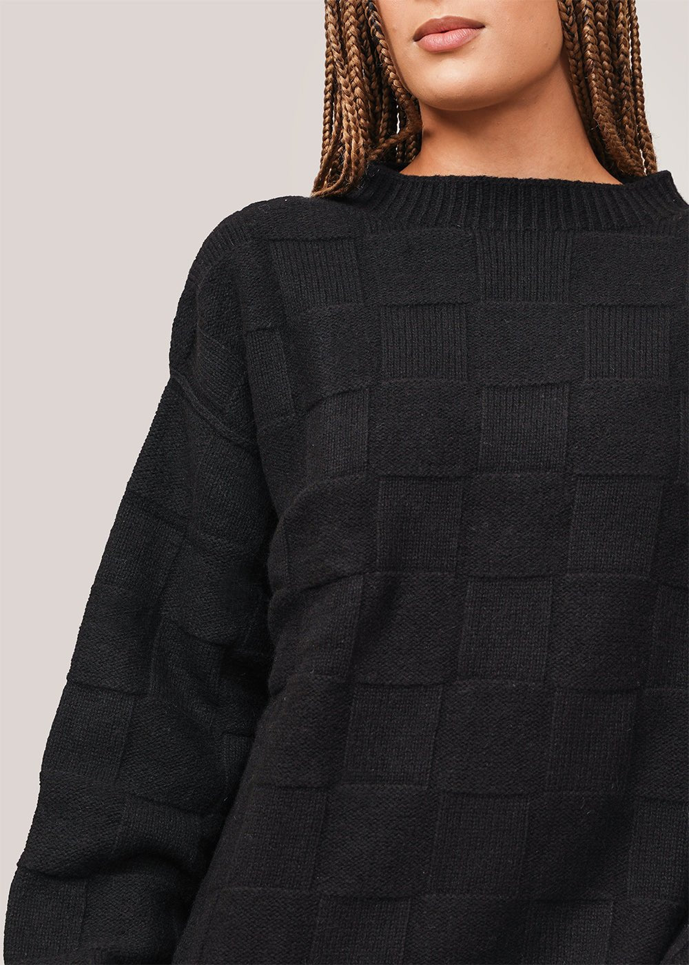 Baserange Black Konak Sweater - New Classics Studios Sustainable Ethical Fashion Canada