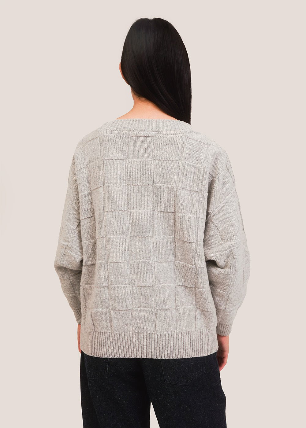 Baserange Grey Melange Ulus Sweater - New Classics Studios Sustainable Ethical Fashion Canada