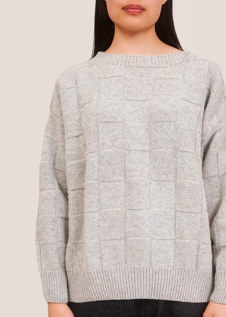 Baserange Grey Melange Ulus Sweater - New Classics Studios Sustainable Ethical Fashion Canada