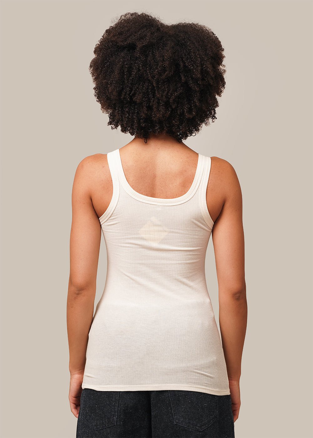 Heart Tank in Undyed Off-White by BASERANGE – New Classics Studios