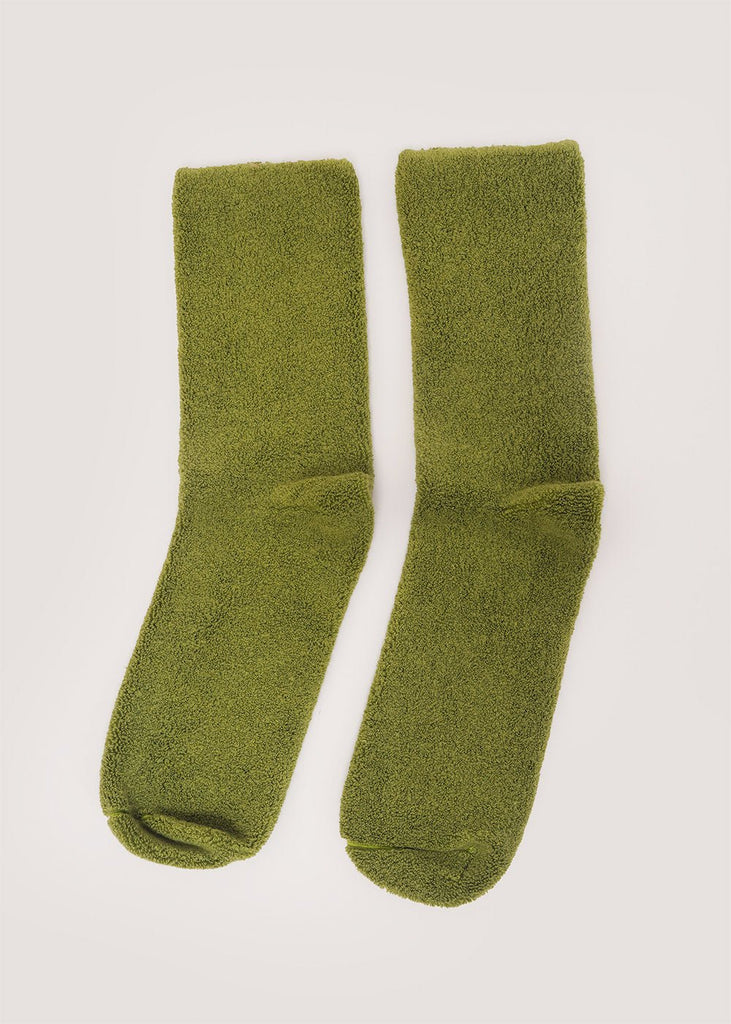 Rib Overankle Socks in Undyed by BASERANGE – New Classics Studios