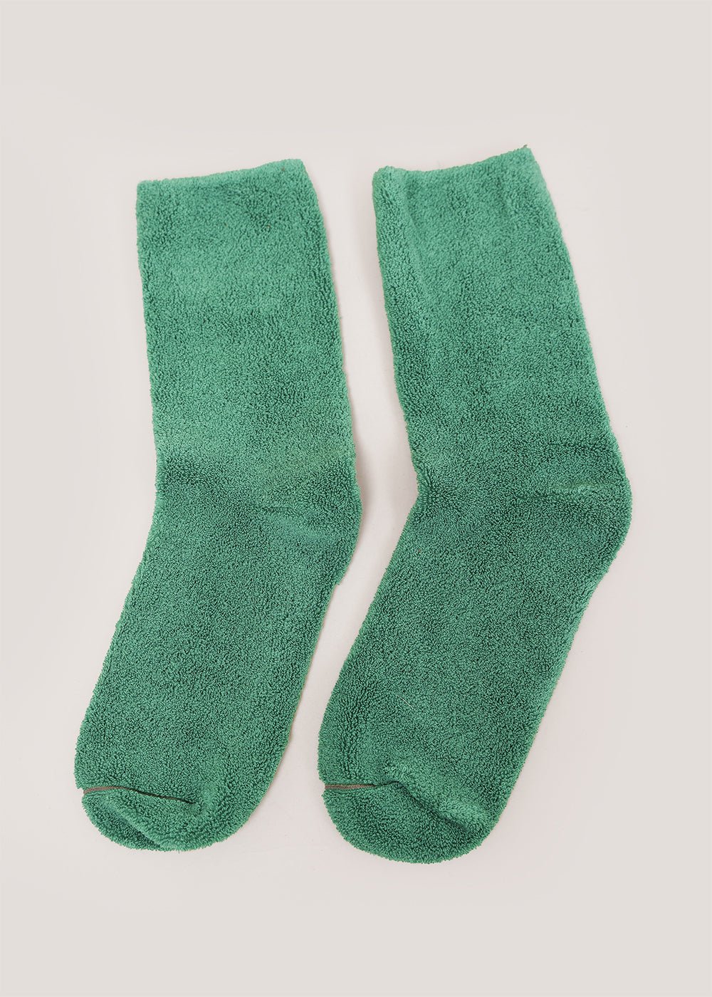 Baserange Pim Green Buckle Overankle Socks - New Classics Studios Sustainable Ethical Fashion Canada
