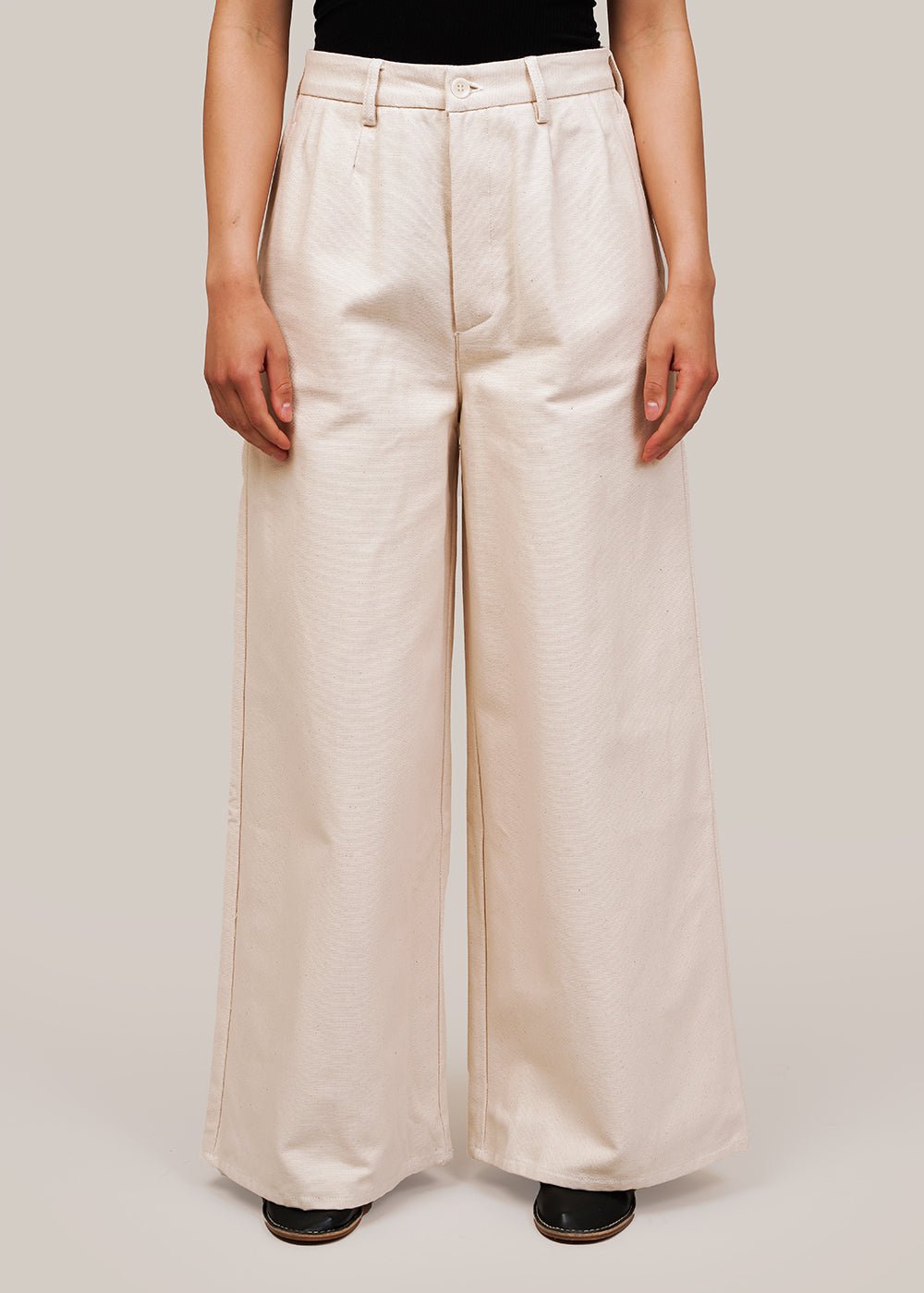 Baserange Undyed Kile Pants - New Classics Studios Sustainable Ethical Fashion Canada