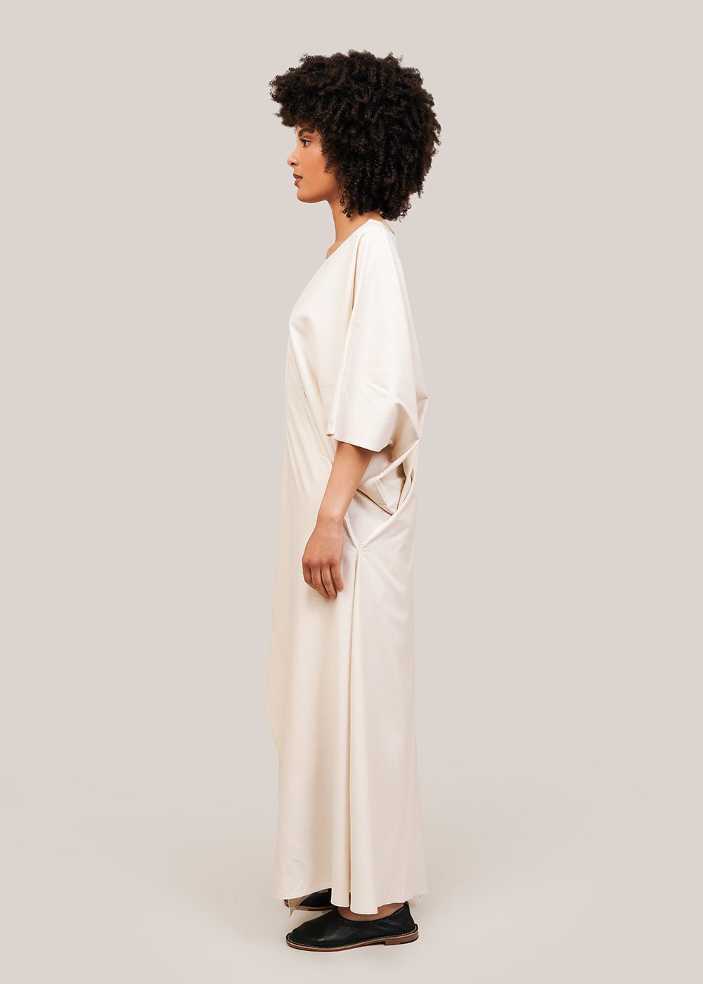 Baserange Undyed Venn Dress - New Classics Studios Sustainable Ethical Fashion Canada