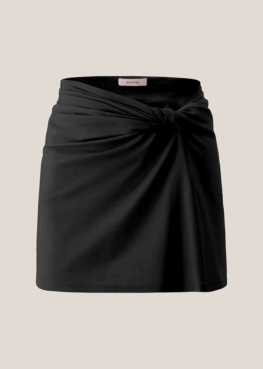 Beaufille Black Maia Mini Skirt - New Classics Studios Sustainable Ethical Fashion Canada
