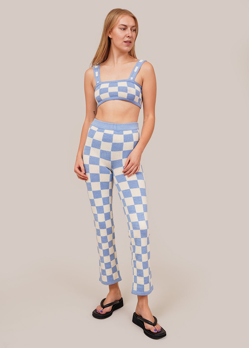 Cloud Knit Trousers by BELLE THE LABEL – New Classics Studios