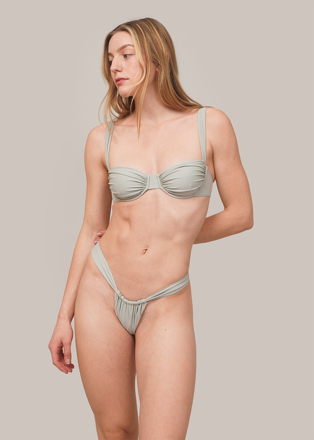 Belle The Label Lichen Oracle Swim Top - New Classics Studios Sustainable Ethical Fashion Canada