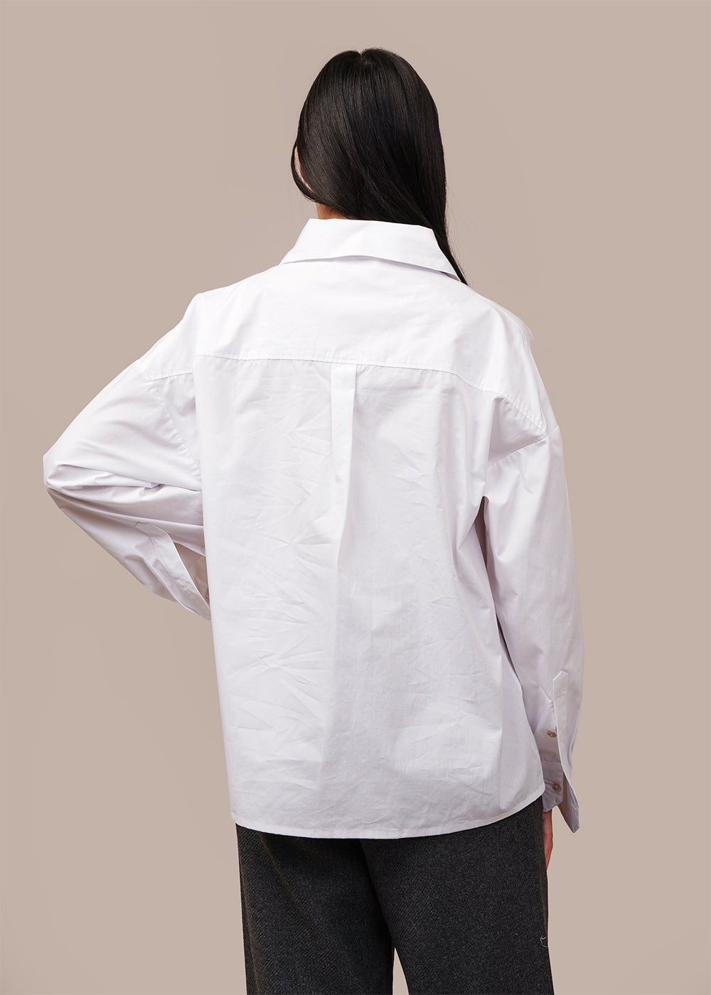 By Signe White Una Shirt - New Classics Studios Sustainable Ethical Fashion Canada