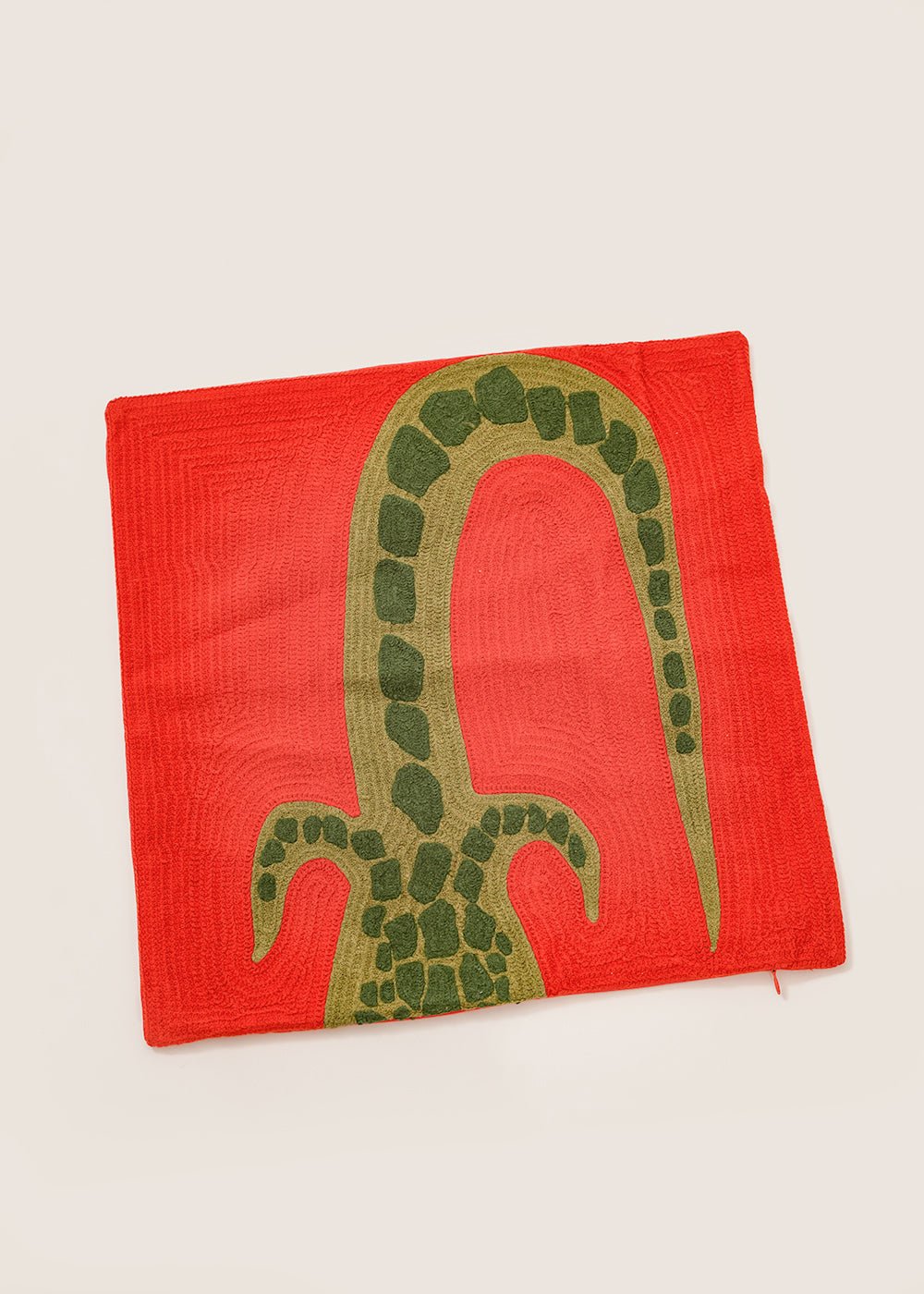 Cold Picnic Crocodile Pillow Cover - New Classics Studios Sustainable Ethical Fashion Canada