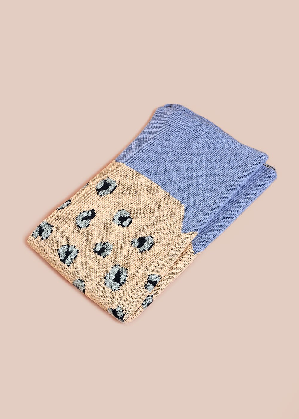 Cold Picnic Sky Leopard Baby Blanket - New Classics Studios Sustainable Ethical Fashion Canada
