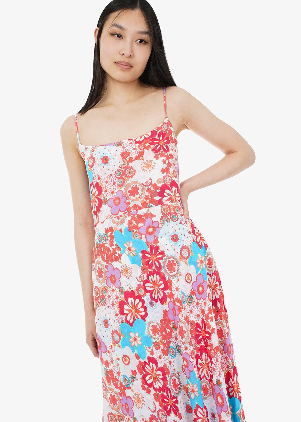 Collina Strada Piccadilly Floral Market Dress - New Classics Studios Sustainable Ethical Fashion Canada