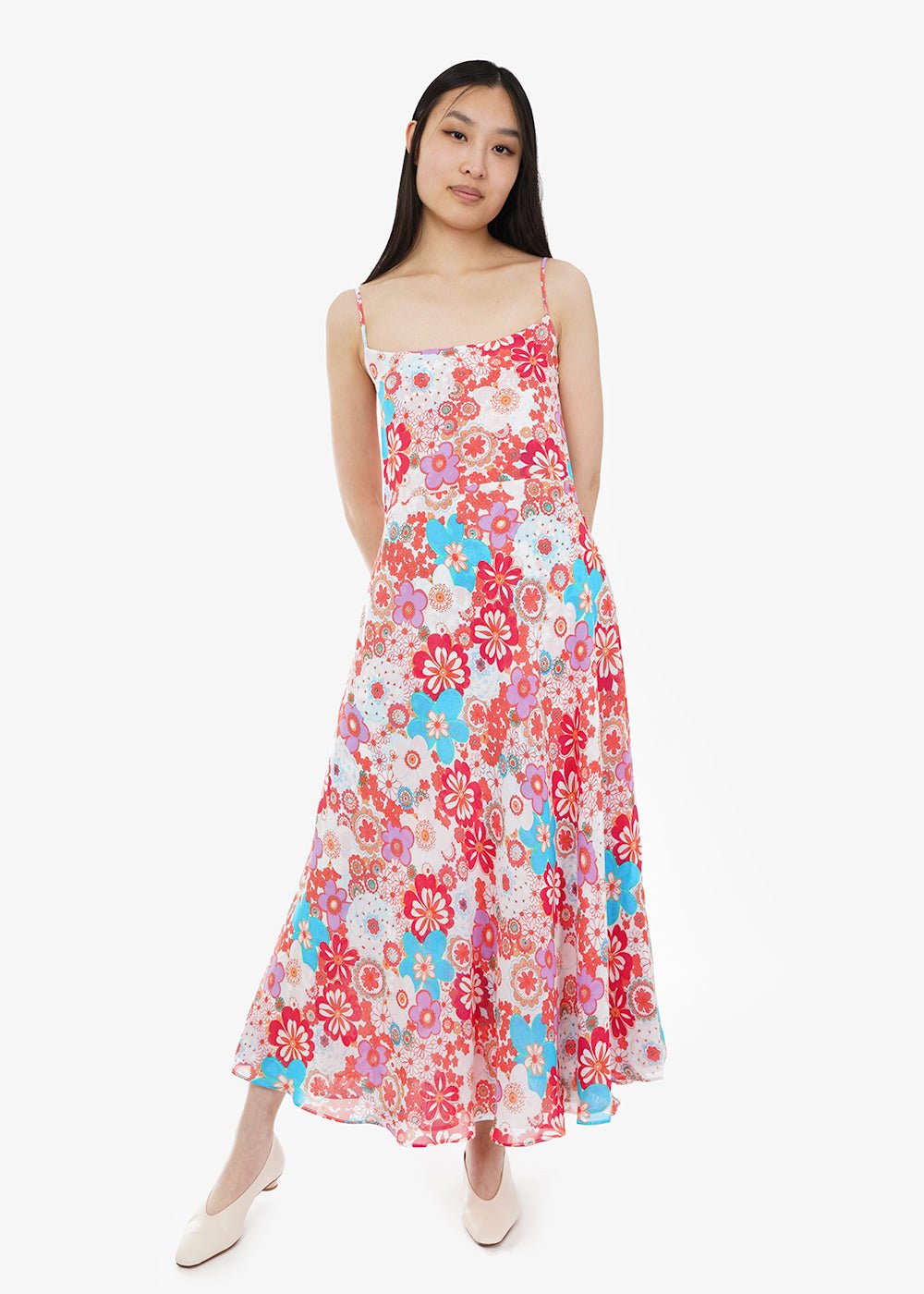 Collina Strada Piccadilly Floral Market Dress - New Classics Studios Sustainable Ethical Fashion Canada