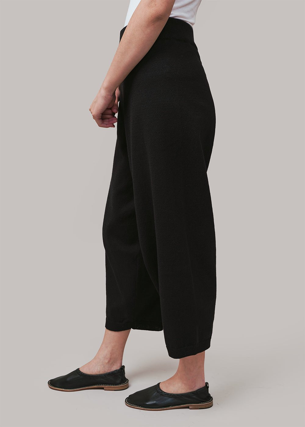 1) Basic Editions 2X Women's 100% Cotton EGP Knit Pants Elastic Waist Black  New on eBid United States
