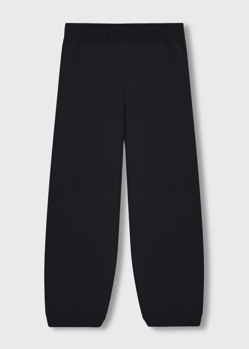 Cotton Knitted Pants in Black by CORDERA – New Classics Studios