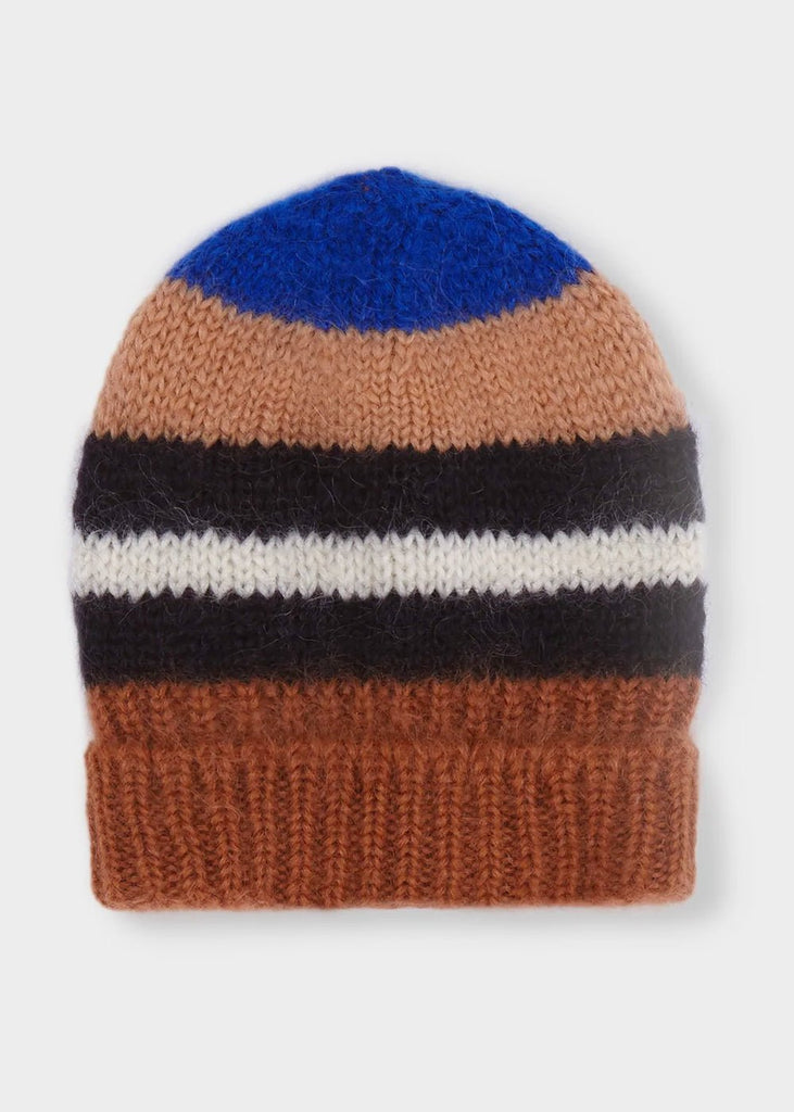 Cordera Mohair Striped Beanie - New Classics Studios Sustainable Ethical Fashion Canada