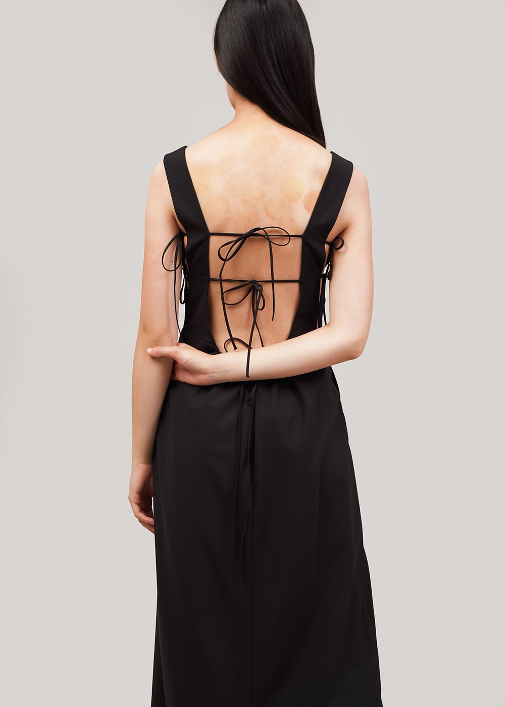 Cordera Tailored Cut-Out Dress - New Classics Studios Sustainable Ethical Fashion Canada