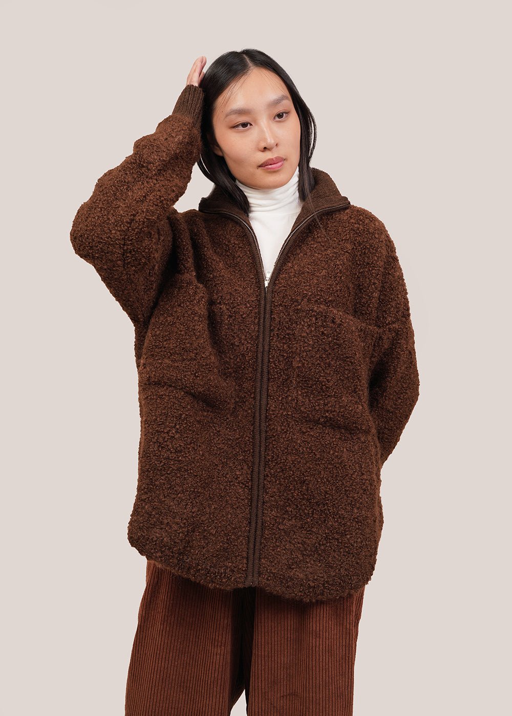 Cordera Tierra Wool/Mohair Jacket - New Classics Studios Sustainable Ethical Fashion Canada