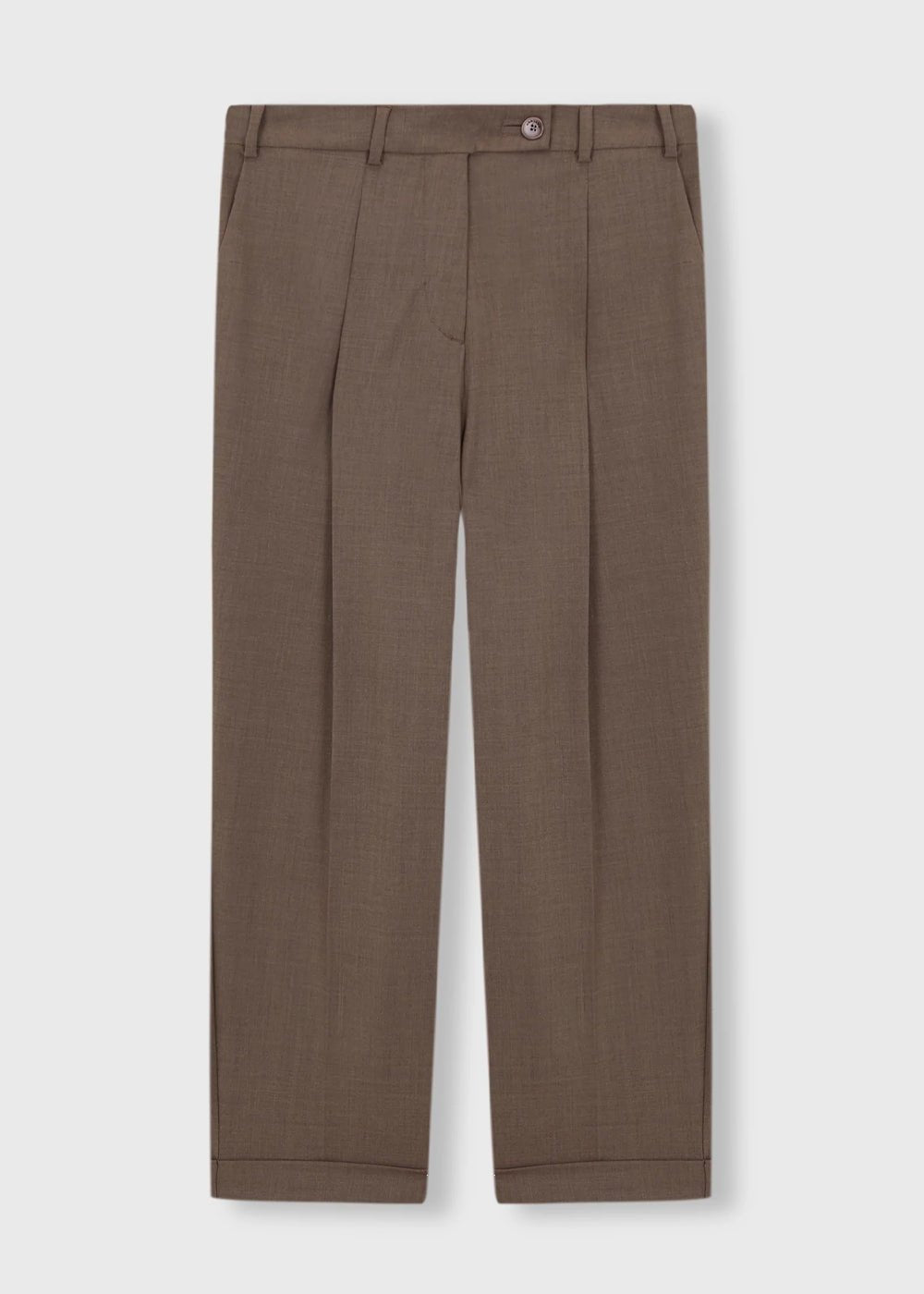 Tailored Masculine Pants in Vetiver by CORDERA – New Classics Studios