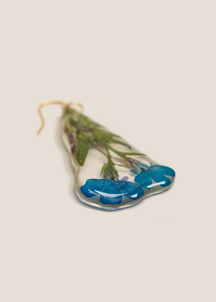 Dauphinette Blue Lobelia Earring - New Classics Studios Sustainable Ethical Fashion Canada