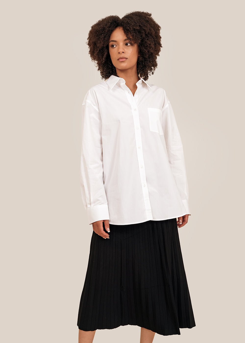 Sammy Shirt in White by Filippa K – New Classics Studios