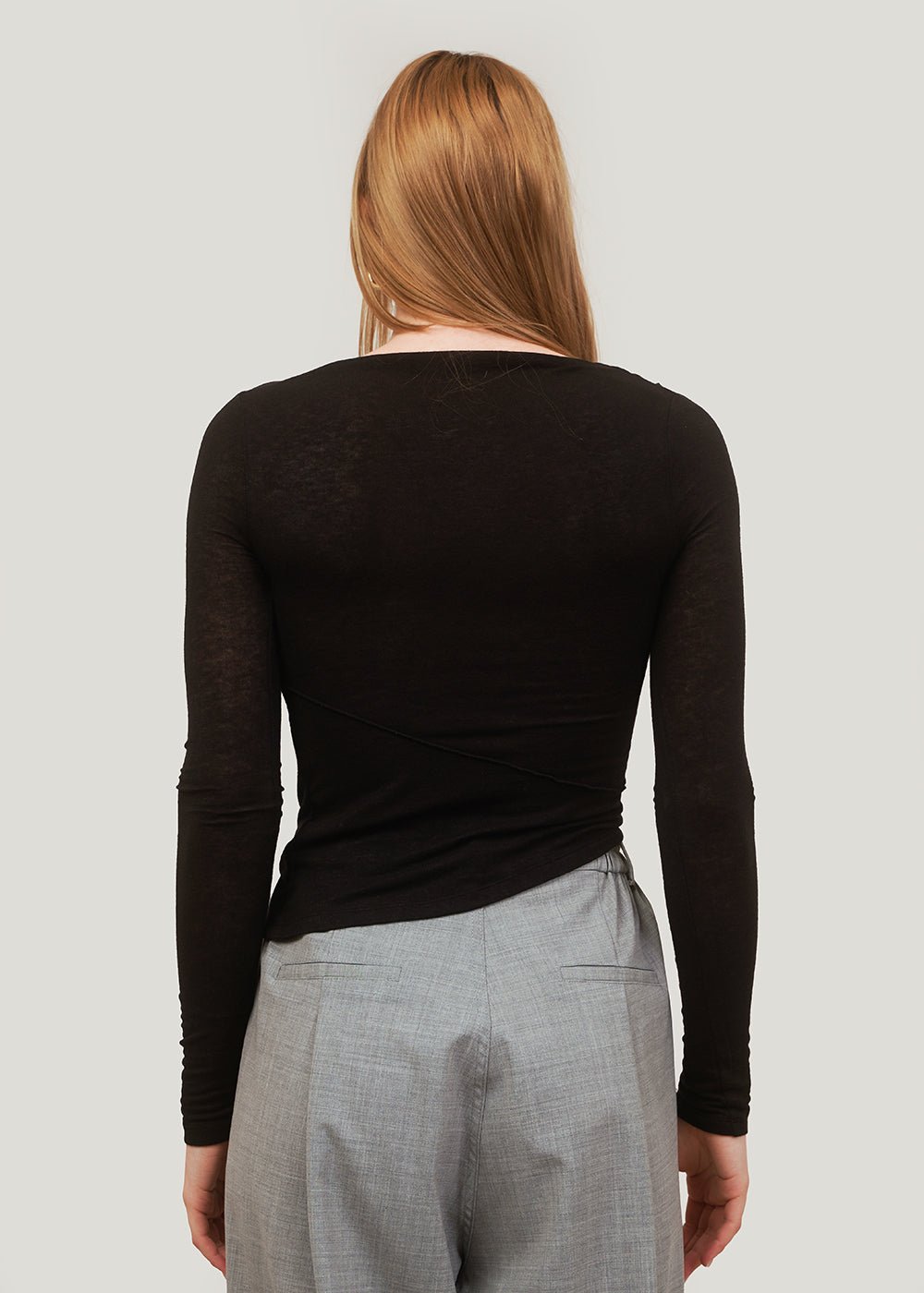 Geel Black Drew Top - New Classics Studios Sustainable Ethical Fashion Canada