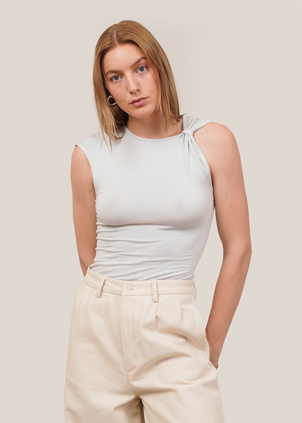 Geel Quicksilver Miro Top - New Classics Studios Sustainable Ethical Fashion Canada