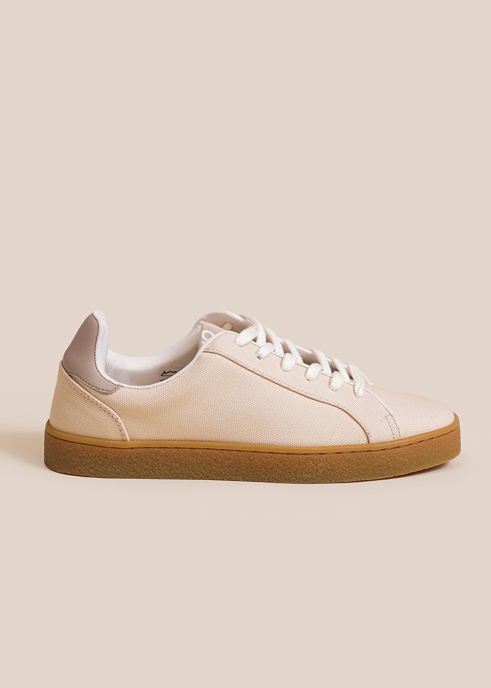 GOOD NEWS Oatmeal Venus Sneakers - New Classics Studios Sustainable Ethical Fashion Canada