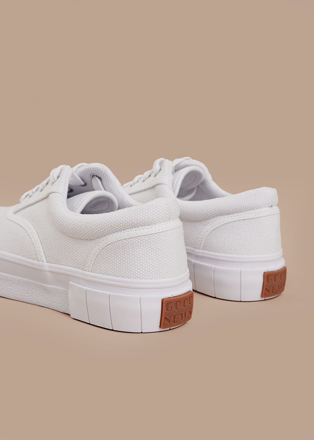 GOOD NEWS White Opal Core Sneakers - New Classics Studios Sustainable Ethical Fashion Canada