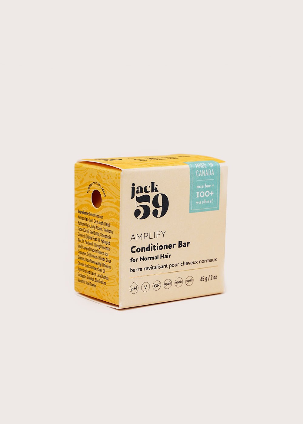 Jack59 Amplify Conditioner Bar - New Classics Studios Sustainable Ethical Fashion Canada