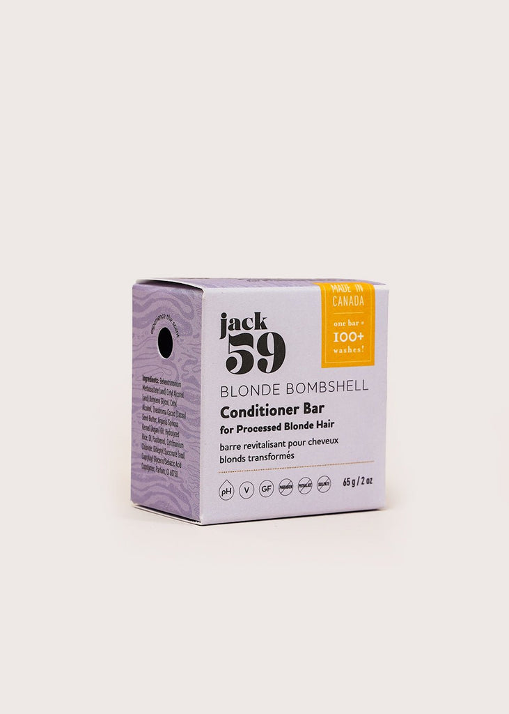 Jack59 Blonde Bombshell Conditioner Bar - New Classics Studios Sustainable Ethical Fashion Canada