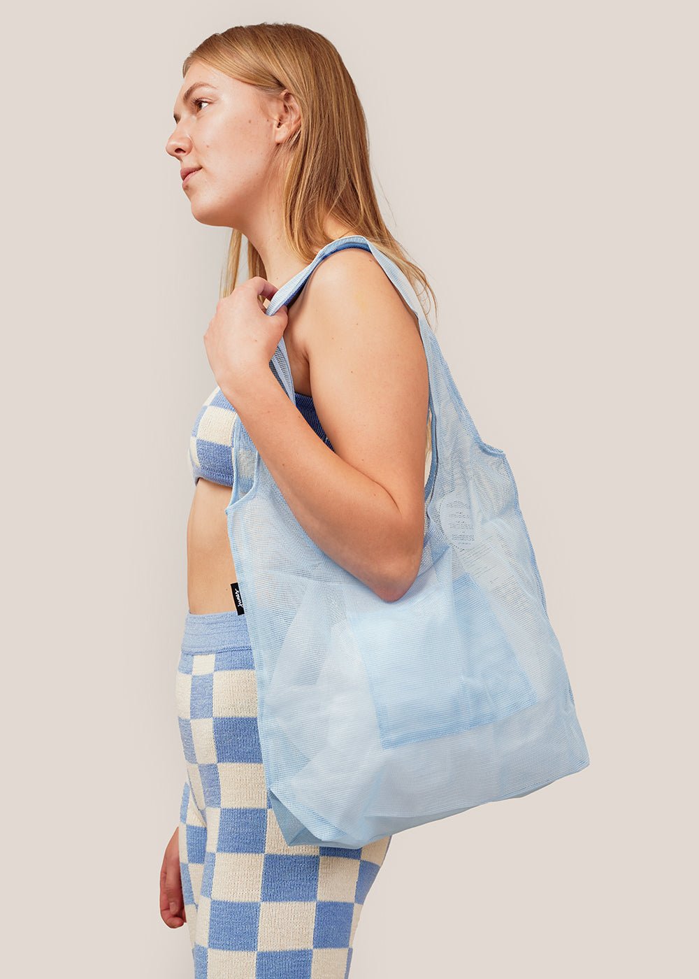 Junes Pale Blue Everyday Tote - New Classics Studios Sustainable Ethical Fashion Canada