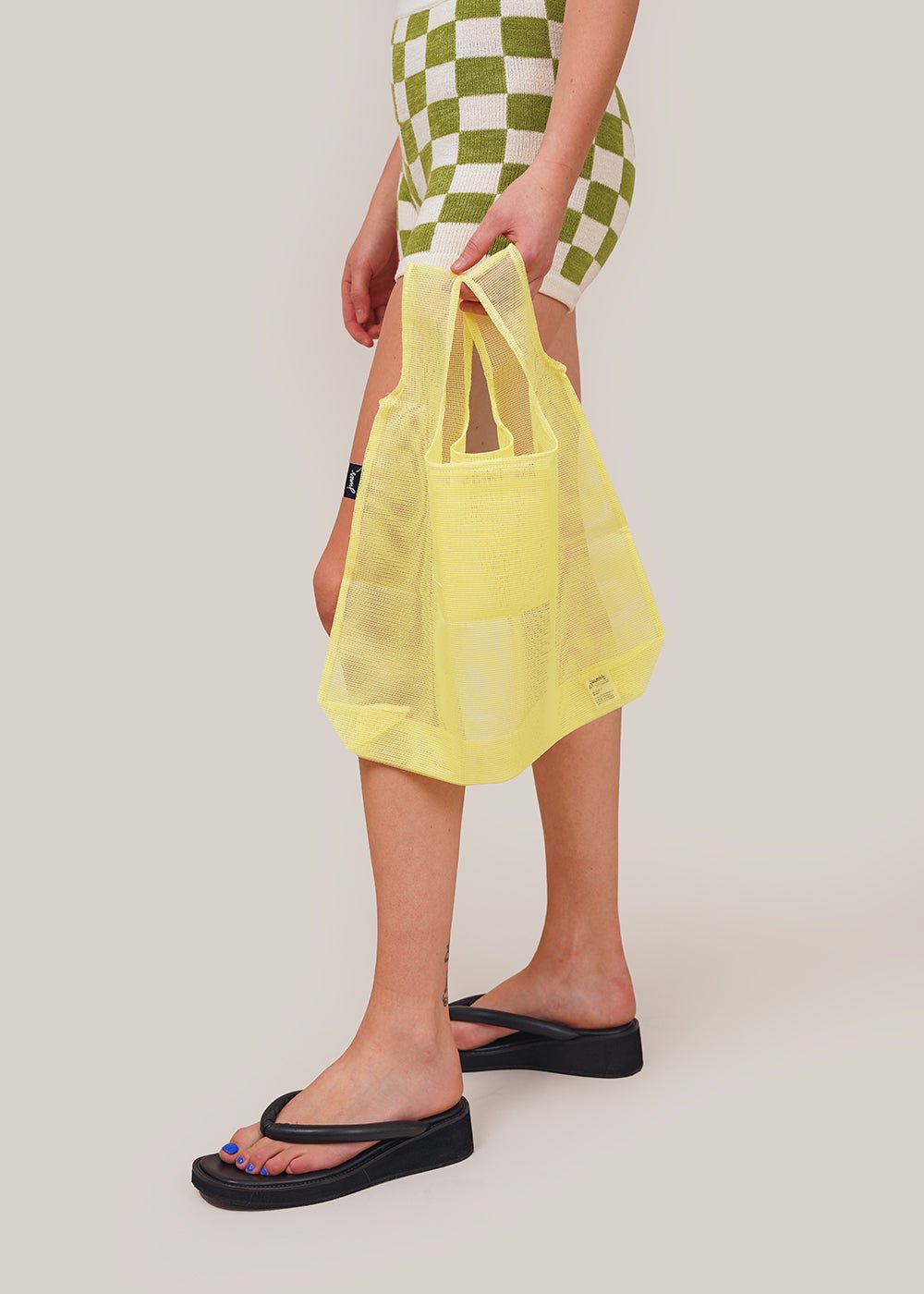 Junes Pale Yellow Hombre Bag - New Classics Studios Sustainable Ethical Fashion Canada